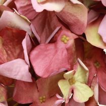 Article Couronne d&#39;hortensias couronne décorative artificielle rose mauve Ø30cm
