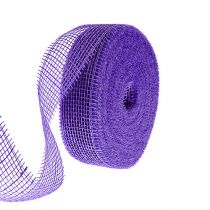 Article Ruban de jute violet 5cm 40m