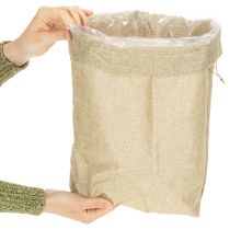 Article Sac en jute 28×10cm H40cm