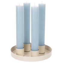 Article Supports magnétiques pour bougies coniques épaisses (4 cm), lot de 4
