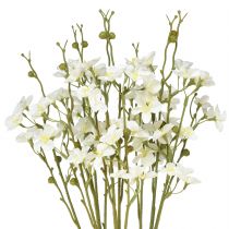 Article Branches de fleurs de cerisier Fleurs de cerisier artificielles blanches 75cm 3pcs
