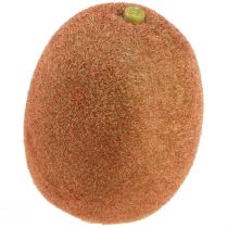 Article Kiwi fruit décoratif réaliste artificiel 7,5 cm