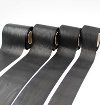 Ruban couronne noir vers. Largeurs 25m