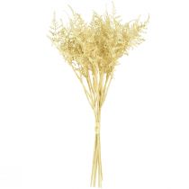 Article Fougère artificielle comme blanchie L34cm 12 pcs 2 bouquet