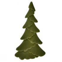 Sapin de Noël artificiel vert sapin floqué 45cm