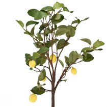 Article Citronnier artificiel en pot jaune 90cm