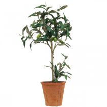 Article Olivier artificiel en pot Plante artificielle Olivier H63.5cm