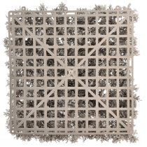 Article Mousse artificielle tapis de mousse réaliste mousse artificielle gris 25 × 25 cm