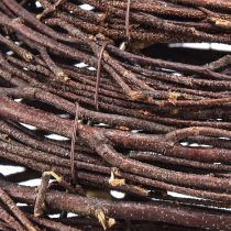 Article Boule en vignes marron naturel à décorer Ø14cm H14cm