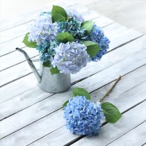 Article Fleurs artificielles décoration hortensia artificielle bleu 69cm