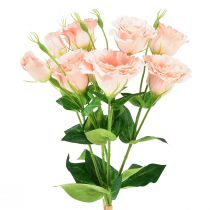Article Fleurs artificielles Eustoma Lisianthus rose 52cm 5 pcs