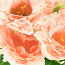 Article Fleurs artificielles Eustoma Lisianthus rose 52cm 5 pcs