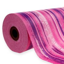 Article Manchette en papier 25 cm 100 m rose