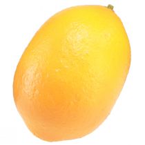 Article Citron artificiel décoratif méditerranéen Ø6,5cm 9cm