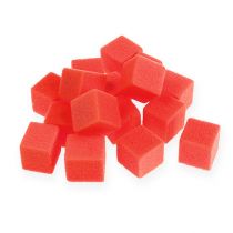 Mousse humide mini-cube rouge 300p