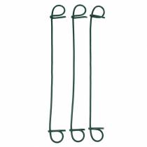 Article Fil de reliure à œillets vert 1mm x 120mm 100 pièces