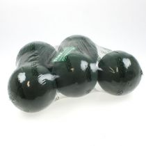 Article Boule en mousse florale petite verte Ø12cm 5pcs