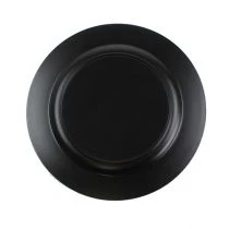 Article Assiettes en plastique argent Ø17cm 10p