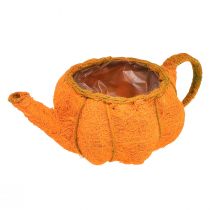 Article Cache-pot décoration citrouille orange jaune vert Ø19cm H12cm