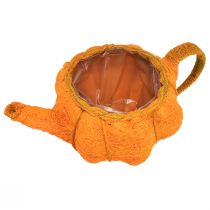 Article Cache-pot décoration citrouille orange jaune-vert Ø19cm H12cm