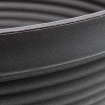 Article Bol R en plastique anthracite Ø13cm - 19cm 10pcs