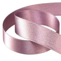 Article Ruban déco, ruban déco, ruban brillant, rose, W25mm, L20m