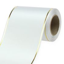 Ruban couronne blanc impression informatique 125mm 25m