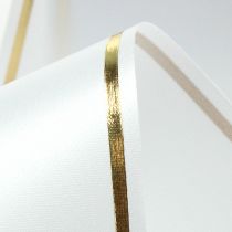Ruban couronne blanc impression informatique 125mm 25m