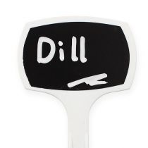 Article Etiquettes pour plantes 29cm noires inclinées 10 pcs