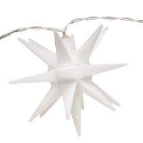 Article Chaîne lumineuse étoilée LED blanche minuterie intérieur extérieur 225cm