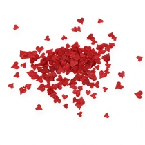 Saupoudrer de coeurs décoratifs rouges 5-8mm 1000p