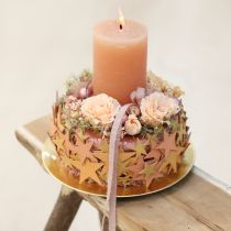 Article Anneau de paille vierge pour décorations et compositions florales à faire soi-même