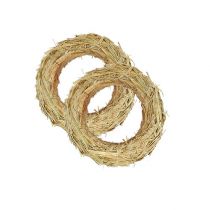Article Couronne de paille 18/3cm 10 pièces