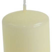 Article Bougie pilier 120/40 crème 24 pcs