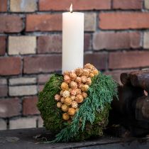 Article Boule en polystyrène Ø20cm blanche 2 pcs