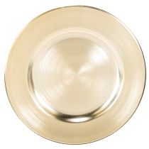 Article Petites assiettes décoratives rondes et brillantes, 17 cm, lot de 6