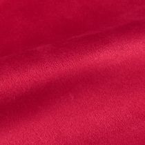 Article Chemin de table en velours rouge, tissu décoratif brillant, 28×270cm - chemin de table pour décoration festive