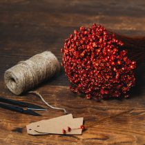 Article Bouquet de fleurs séchées, un ajout charmant aux vases ou compositions florales, 44 cm