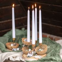 Article Coupe Cloche de Fruits Secs Décoration de Deuil Naturelle 8,5-11 cm 10 pcs