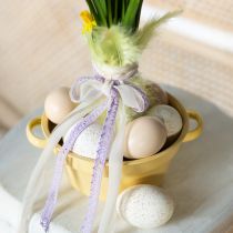 Article Oeufs de dinde naturels 6,5 cm 10 pièces