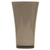 Article Vase "Fizzy" Ø13,5cm H20cm gris platine 1 pc