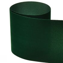 Article Ruban velours vert ruban large velours vert foncé 100mm 8m
