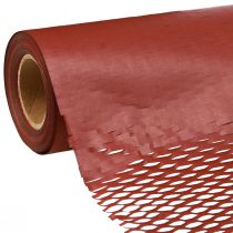 Article Papier cadeau nid d&#39;abeille rouge foncé L50,5cm L2500cm