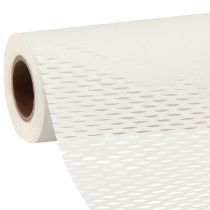 Article Papier d&#39;emballage en papier nid d&#39;abeille blanc L50,5 cm L2500 cm
