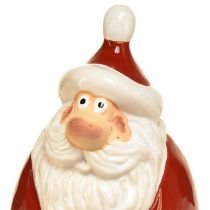 Article Figurine Père Noël rouge 13 cm - Décoration de Noël idéale pour une ambiance festive - 2 pièces