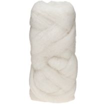 Article Laine mèche 10 m blanche