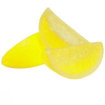 Article Décoration de Citron Tranches de Citron Artificielles 7×3.5×3cm 48 pcs