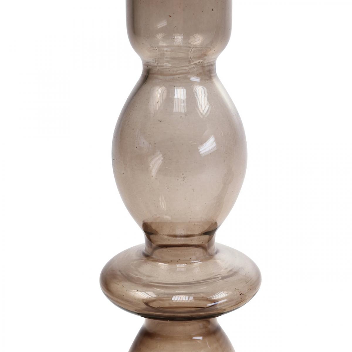 Inweder Set De 6 Bougeoirs Dorés Avec Verre Amovible – Chandelier Élégant Pour Mariage, Table De Réception Et Décoration Intérieure