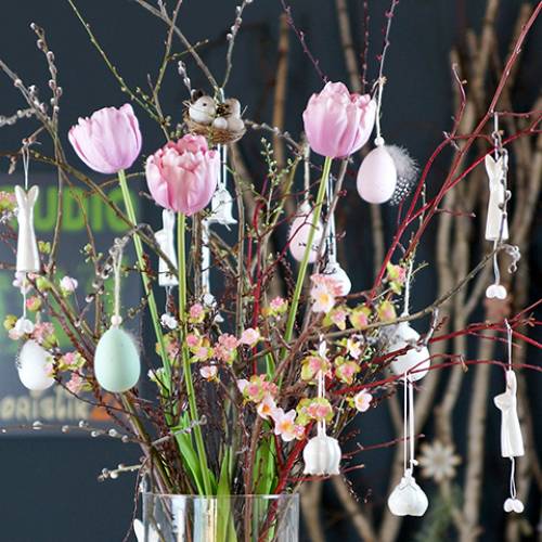 Floristik24 Branche de fleur de cerisier rose 100cm