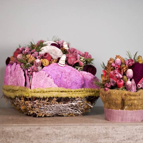 Floristik24 Coussin mousse, vigne 25cm x25cm